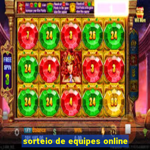 sorteio de equipes online